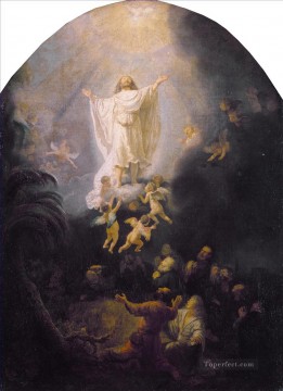 Rembrandt van Rijn Painting - La ascensión de Cristo Rembrandt